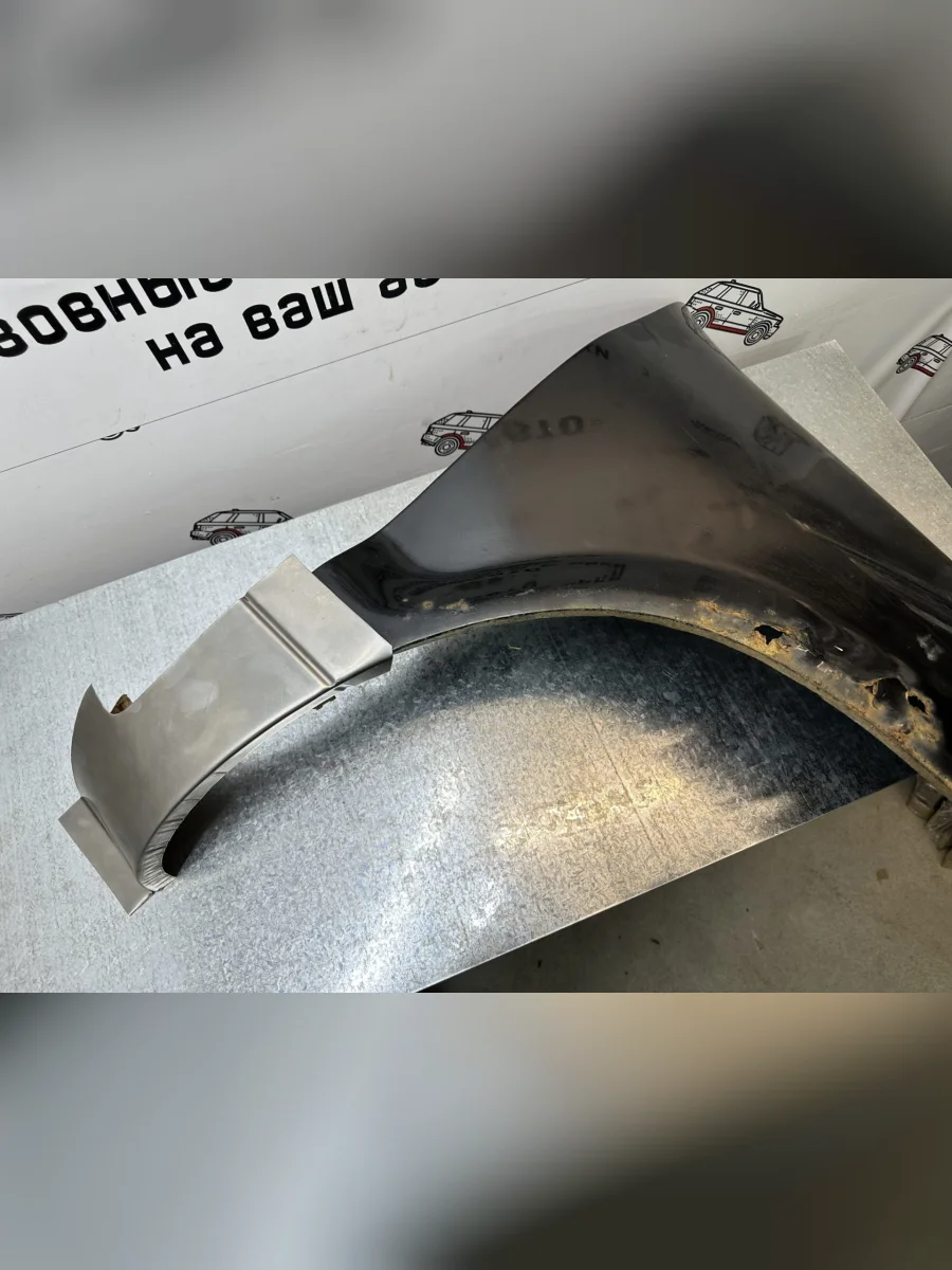 Правый ремонтный сапожок переднего крыла ПОРОГИ-АВТО  KIA Sportage (1993-2006) 1 JA (холоднокатаная сталь 0,8 мм)  в Самаре Самарской области