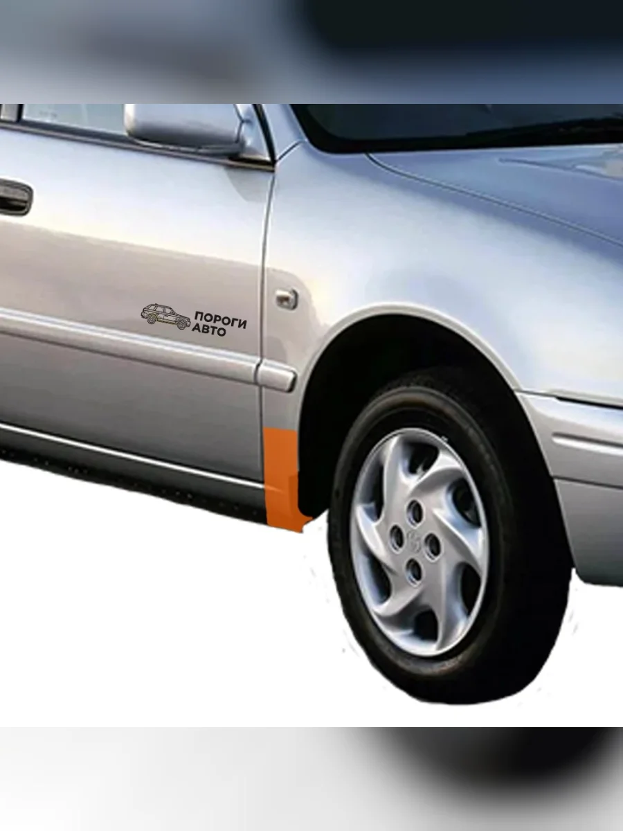 Левый ремонтный сапожок переднего крыла ПОРОГИ-АВТО  Toyota Corolla (1991-2002) E110 (холоднокатаная сталь 0,8мм)  в Воронеже Воронежской области