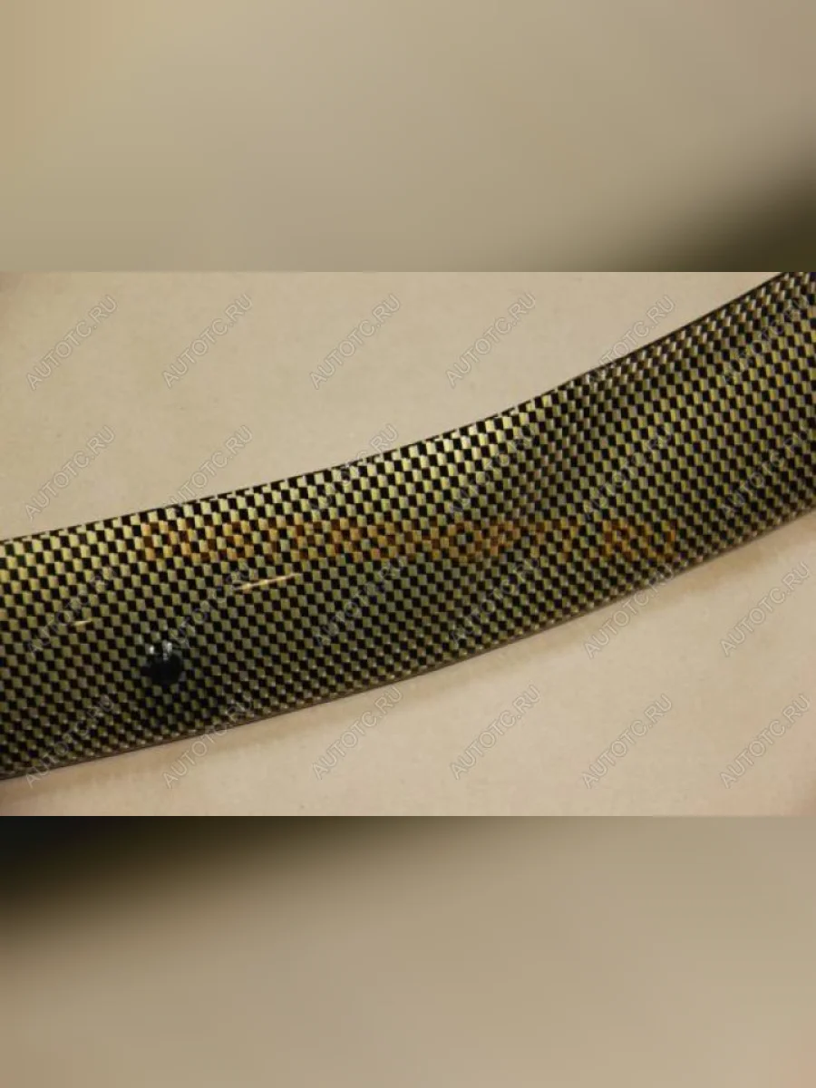 Дефлектор окон CA-Plastic Nissan Sunny B15 (1998-2004) (Шелкография карбон золото)  в Самаре Самарской области