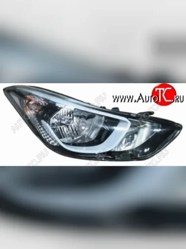 Правая фара (под корректор) DEPO Hyundai Elantra MD рестайлинг (2013-2016)