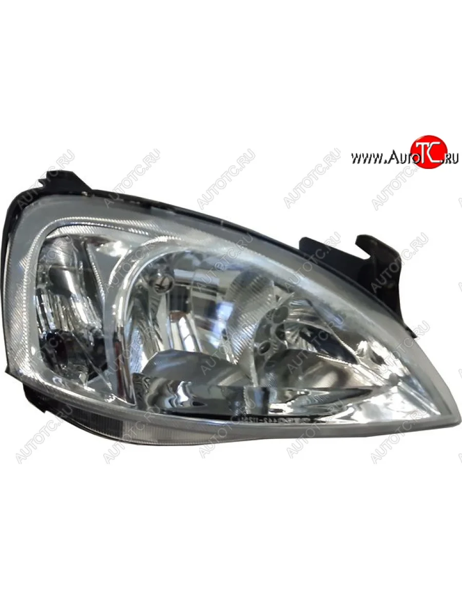 Правая фара (под корректор) DEPO Opel Corsa C (2000-2006)  с доставкой в г. Пермь