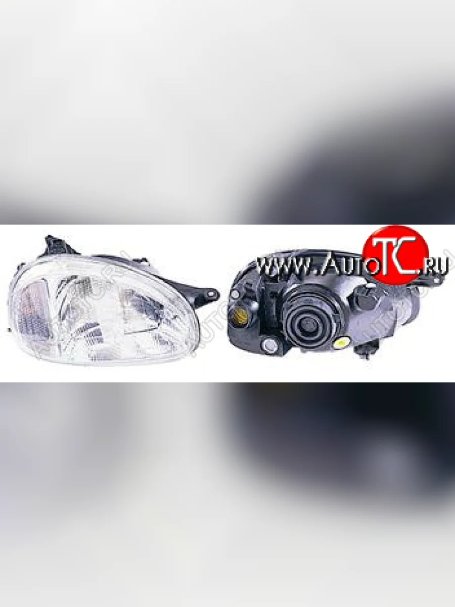 Правая фара (под корректор) DEPO Opel Corsa B (1993-2000)  в Перми Пермском крае