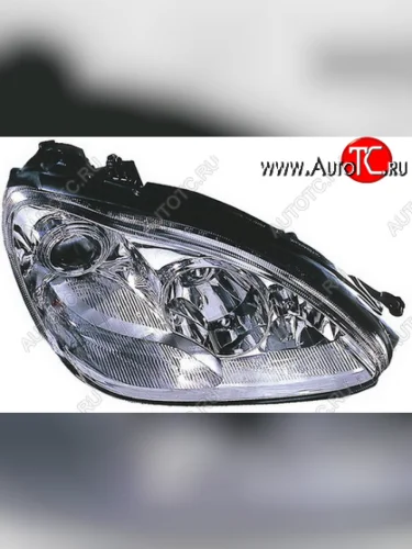 Правая фара (под корректор) DEPO Mercedes-Benz S class W220 (1998-2005)