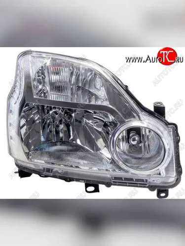 Правая фара (под корректор) DEPO Nissan X-trail 2 T31 дорестайлинг (2007-2011)