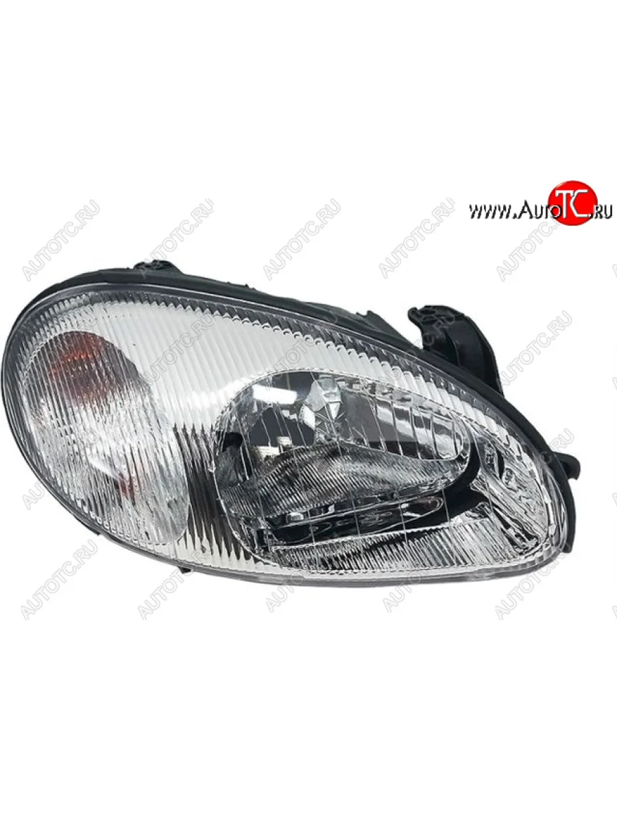 Правая фара (под корректор) DEPO Daewoo Lanos T100 хэтчбэк 5 дв. дорестайлинг (1997-2002)  с доставкой в г. Пермь