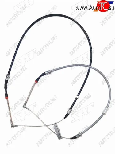 Трос ручного тормоза LH-RH SAT Daewoo Nexia ( дорестайлинг,  рестайлинг) (1995-2015)