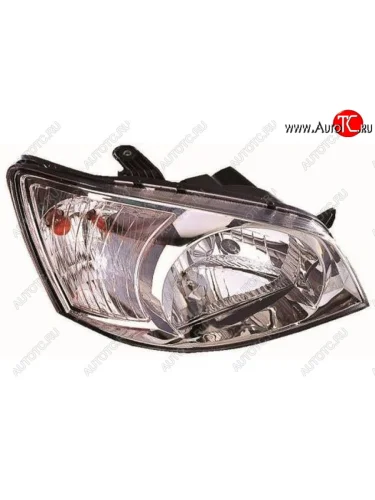 Правая фара (под корректор) DEPO Hyundai Getz TB хэтчбэк 5 дв. дорестайлинг (2002-2005)