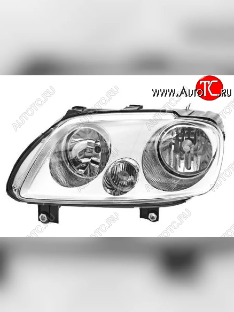 Левая фара (под корректор) DEPO Volkswagen Touran 1T дорестайлинг минивэн (2003-2006)  в Воронеже Воронежской области