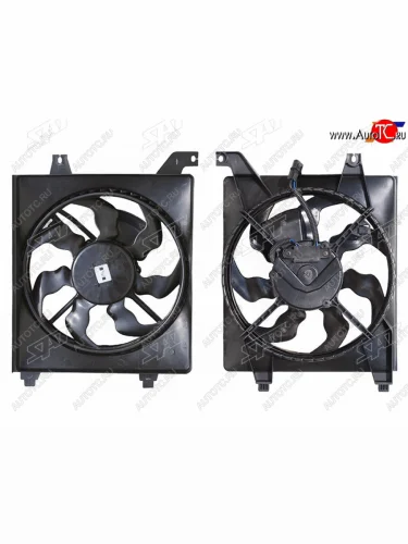 Диффузор кондиционера SAT Hyundai Accent 3 MC хэтчбек (2005-2011)