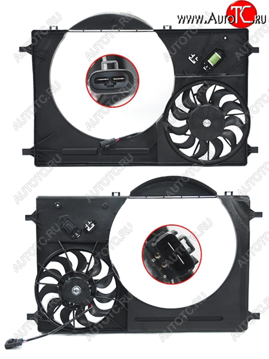 Диффузор кондиционера SAT Ford Transit цельнометаллический фургон (2014-2022)  с доставкой в г. Керчь