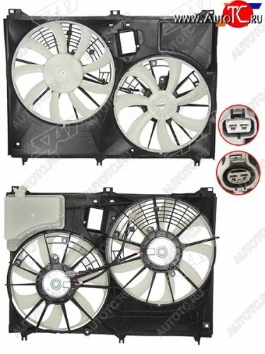 Диффузор кондиционера SAT Toyota Highlander XU50 рестайлинг (2016-2020)