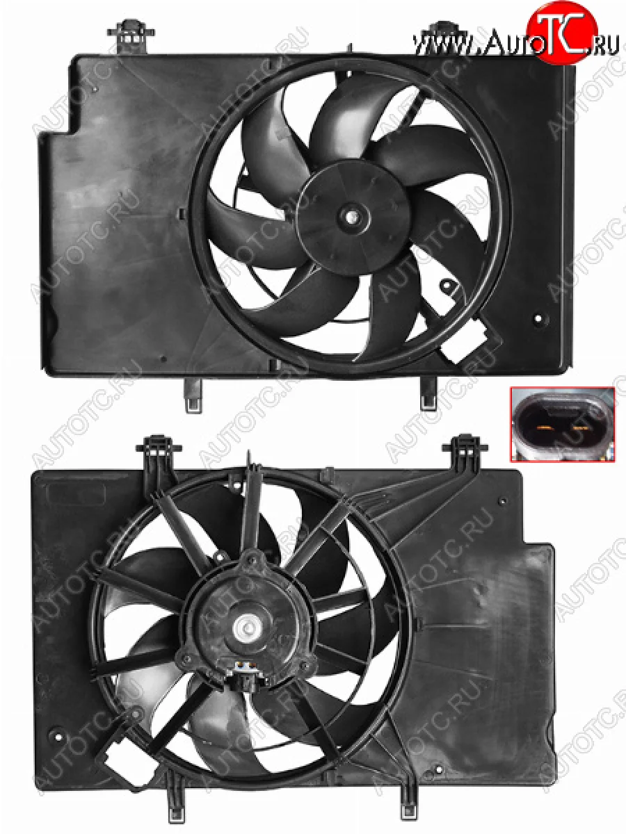 Диффузор кондиционера SAT Ford Fiesta 6 хэтчбэк 5 дв. дорестайлинг (2008-2012)  с доставкой в г. Керчь