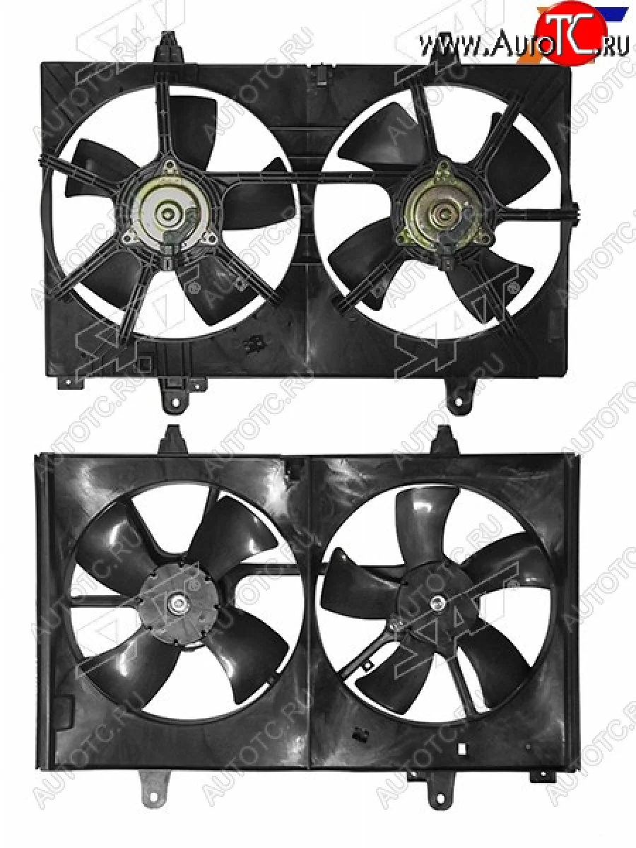 Диффузор радиатора в сборе SAT Nissan Murano 1 Z50 (2002-2009)  в Керчи Республика Крым