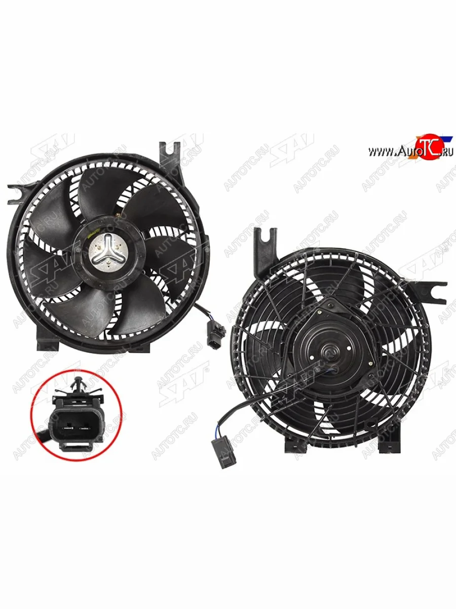 Диффузор радиатора в сборе SAT Toyota Land Cruiser Prado J150 2-ой рестайлинг (2017-2020)  в Самаре Самарской области