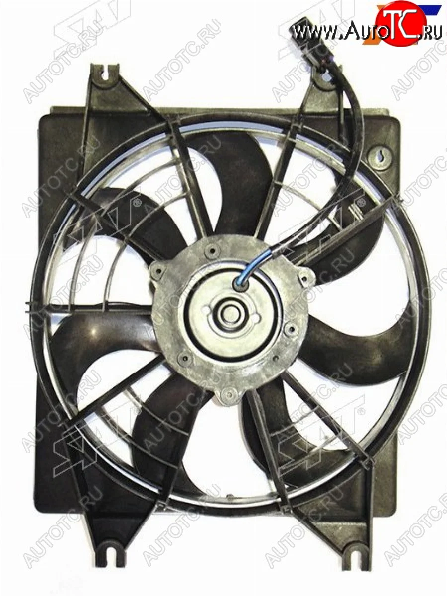 Диффузор радиатора в сборе SAT Hyundai Accent 1 X3 седан дорестайлинг (1994-1997)  в Самаре Самарской области