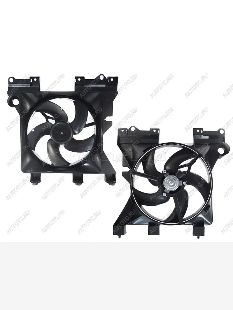 Диффузор радиатора в сборе SAT CITROEN Berlingo B9 рестайлинг (2015-2022)  с доставкой в г. Керчь