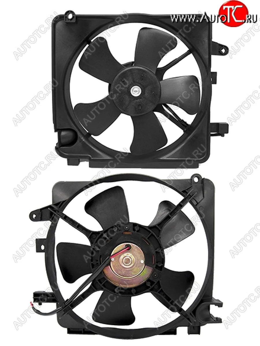 Диффузор радиатора SAT Daewoo Matiz M200 дорестайлинг (2005-2007)  с доставкой в г. Керчь