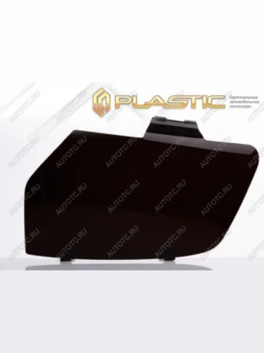 Защита фар CA-Plastiс (Classic черный) Toyota Camry  XV40 (2006-2008) дорестайлинг