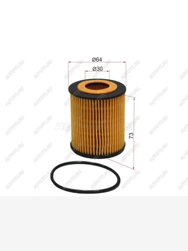 Фильтр масляный (картридж) MAZDA Mazda CX-7 ER дорестайлинг (2006-2010)