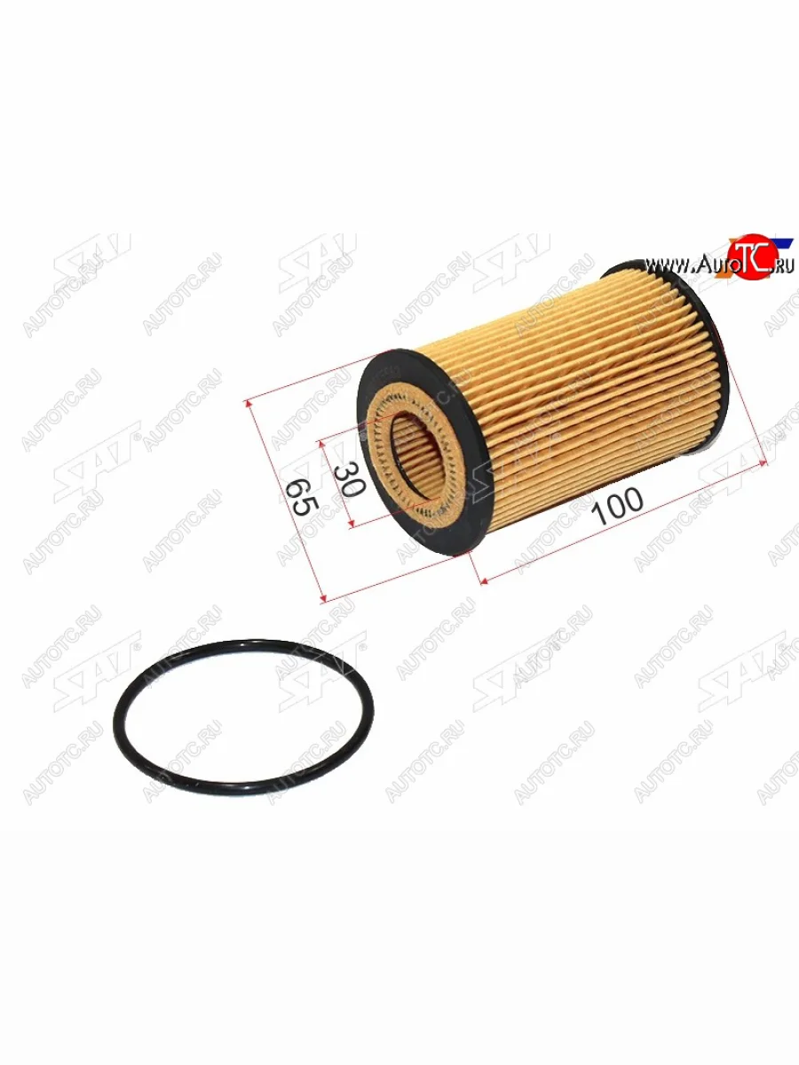 Фильтр масляный V-2.0 TDI (картридж) SAT Volkswagen Caravelle T6 дорестайлинг (2015-2019)  в Воронеже Воронежской области