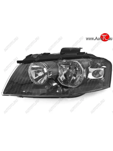 Левая фара (под корректор) DEPO Audi A3 8P1 хэтчбэк 3 дв. дорестайлинг (2003-2005)