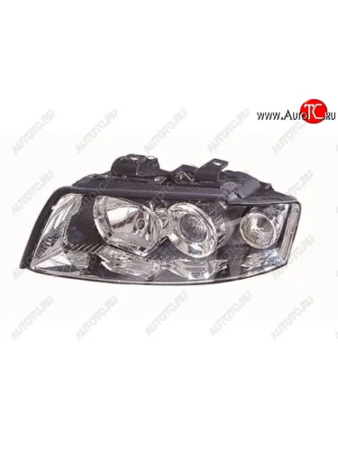 Левая фара (под корректор) DEPO Audi A4 B6 седан (2000-2006)