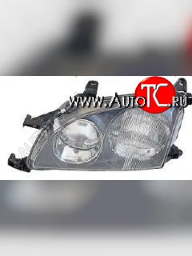Левая фара (под корректор) DEPO Toyota Avensis T220 седан дорестайлинг (1997-2001)
