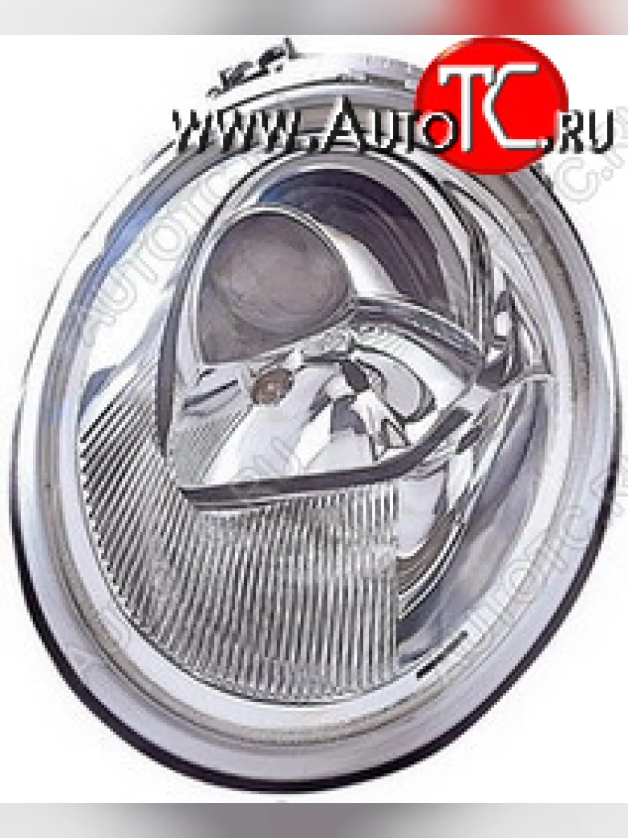 Левая фара (под корректор) DEPO Volkswagen Beetle A5 (5С1) хэтчбэк 3 дв. дорестайлинг (2011-2016)  в Воронеже Воронежской области