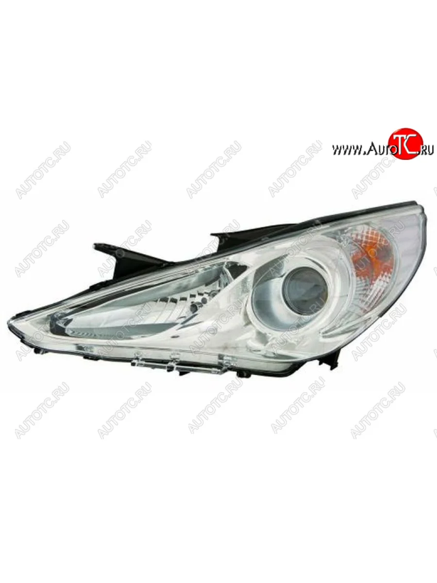 Левая фара (под корректор) DEPO Hyundai Sonata YF (2009-2014)  в Самаре Самарской области