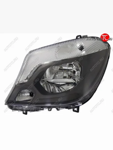 Левая фара (под корректор) DEPO Mercedes-Benz Sprinter W906 (2006-2013)