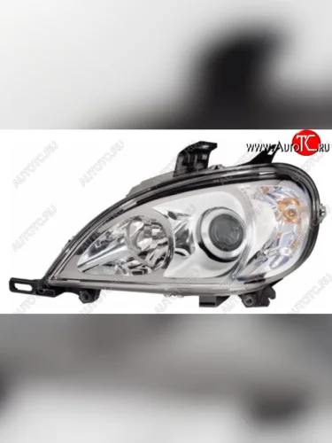 Левая фара (под корректор) DEPO Mercedes-Benz ML class W163 рестайлинг (2001-2005)