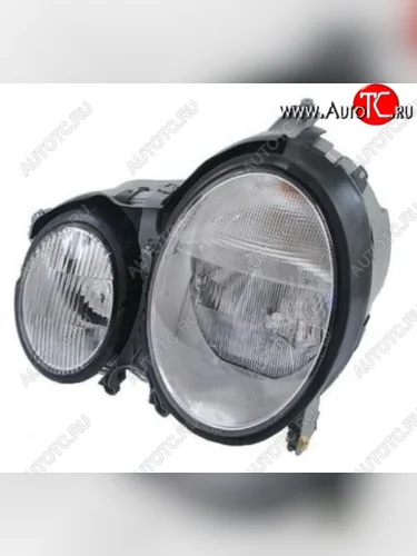 Левая фара (под корректор) DEPO Mercedes-Benz E-Class W210 седан рестайлинг (1999-2002)
