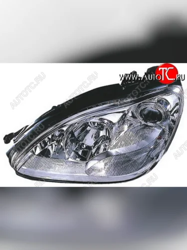 Левая фара (под корректор) DEPO Mercedes-Benz S class W220 (1998-2005)