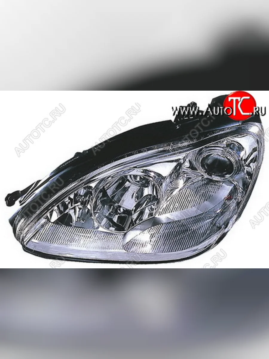 Левая фара (под корректор) DEPO Mercedes-Benz S class W220 (1998-2005)  в Самаре Самарской области