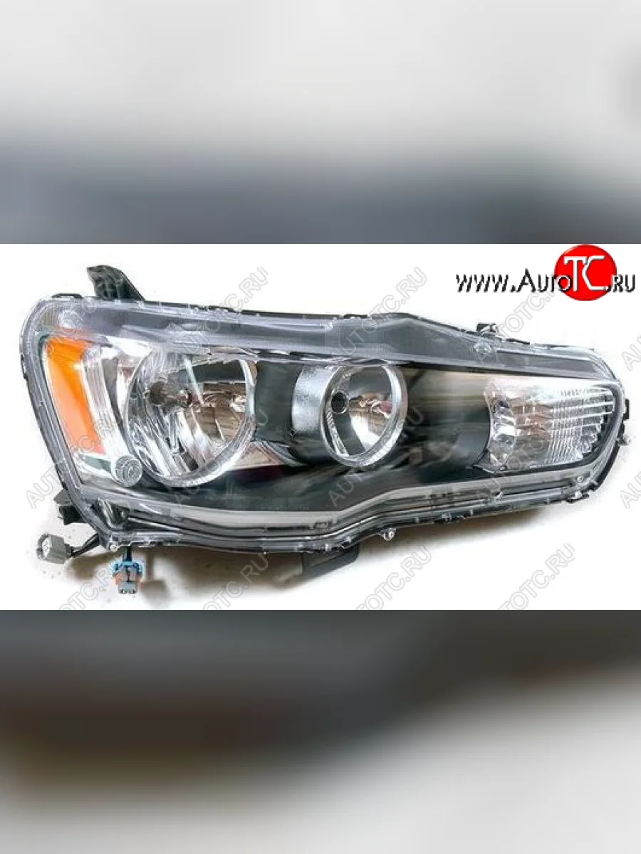 Правая фара (под корректор) DEPO Mitsubishi Lancer 10 CY седан дорестайлинг (2007-2010)  в Самаре Самарской области