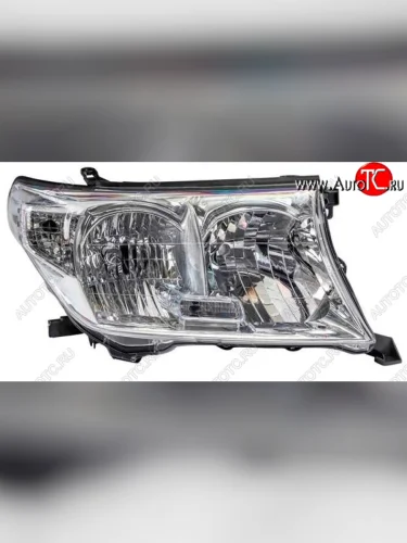 Правая фара (под корректор) DEPO Toyota Land Cruiser 200 дорестайлинг (2007-2012)