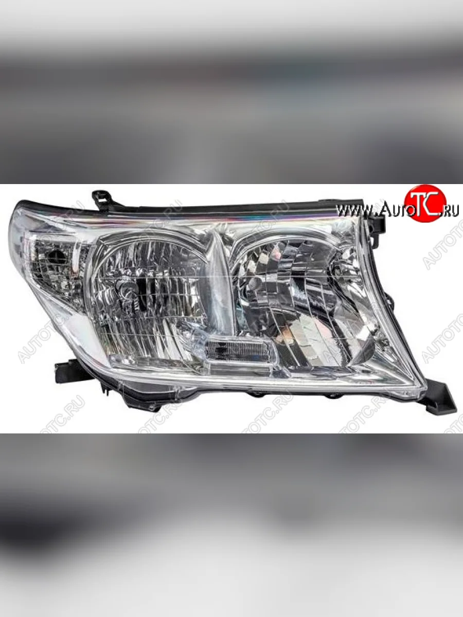 Правая фара (под корректор) DEPO Toyota Land Cruiser 200 дорестайлинг (2007-2012)  в Перми Пермском крае