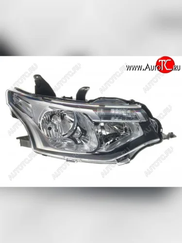 Правая фара (под корректор) DEPO Mitsubishi Outlander GF дорестайлинг (2012-2014)