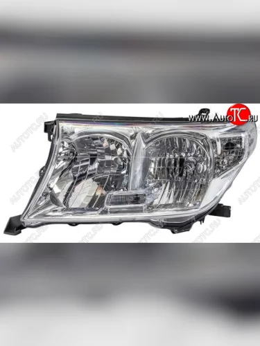 Левая фара (под корректор) DEPO Toyota Land Cruiser 200 дорестайлинг (2007-2012)