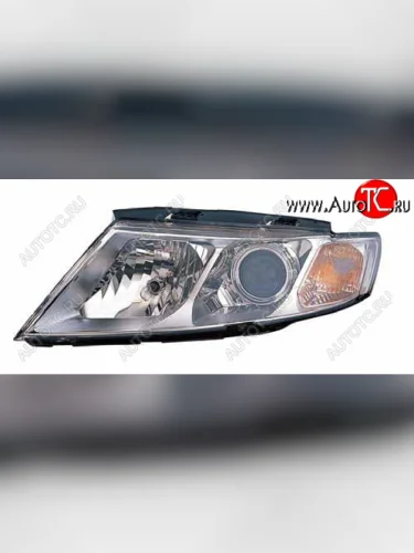 Левая фара (под корректор) DEPO KIA Magentis (2005-2010)
