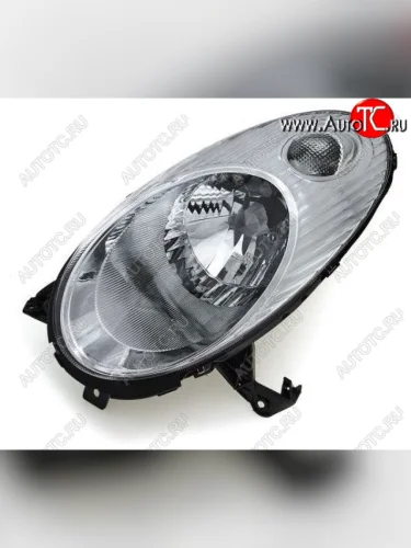 Левая фара (под корректор) DEPO Nissan Micra K12 5 дв. дорестайлинг (2002-2005)