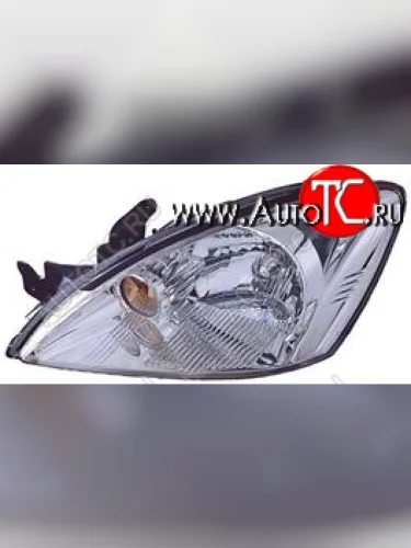 Левая фара (под корректор) DEPO Mitsubishi Lancer 9 CS седан 1-ый рестайлинг (2003-2005)