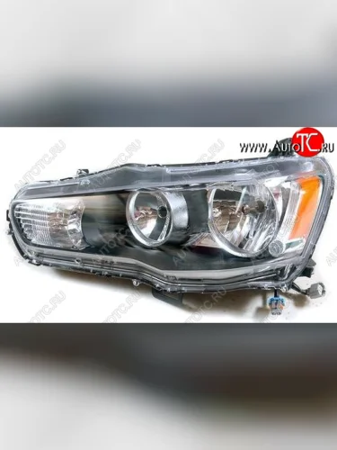 Левая фара (под корректор) DEPO Mitsubishi Lancer 10 CY седан дорестайлинг (2007-2010)