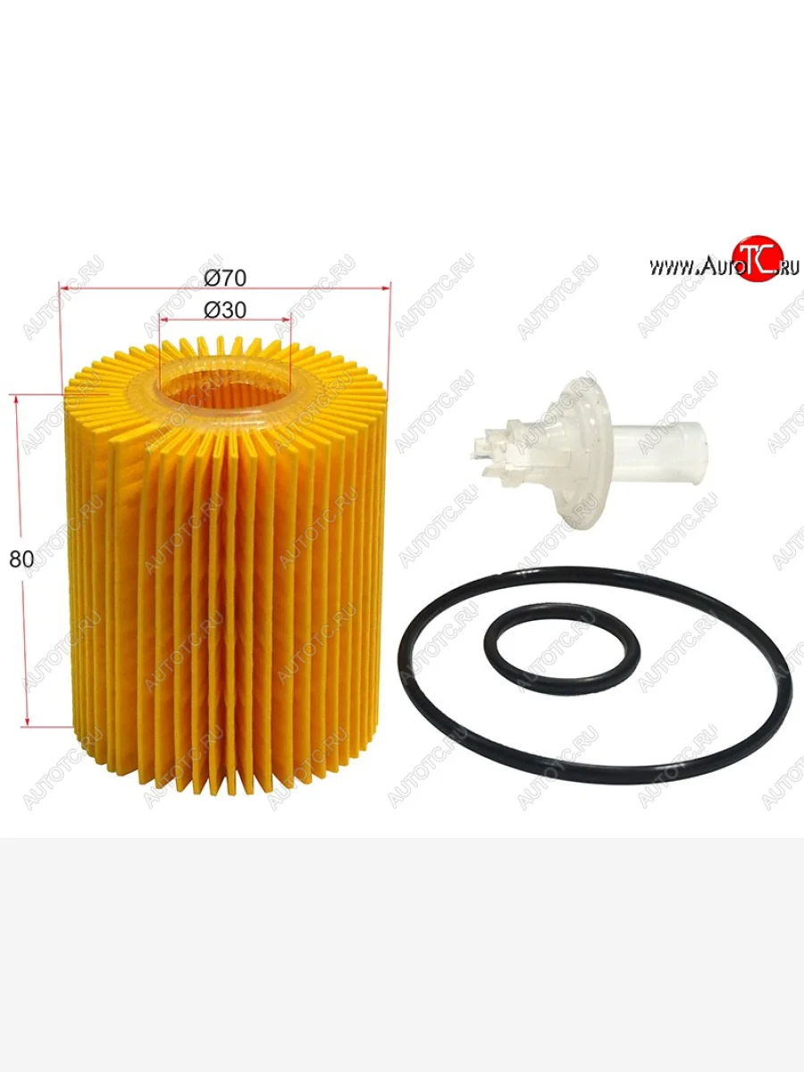 Фильтр масляный (картридж) SAT Toyota Auris E150 хэтчбэк 5 дв. дорестайлинг (2006-2010)  в Самаре Самарской области