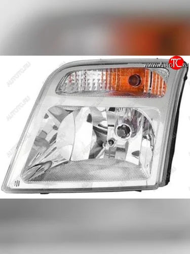 Левая фара (под корректор) DEPO Ford Transit Connect (2002-2009)
