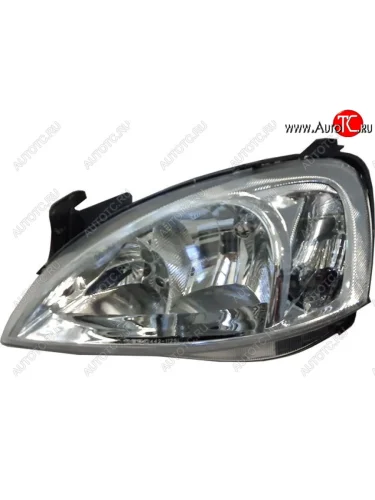 Левая фара (под корректор) DEPO Opel Corsa C (2000-2006)
