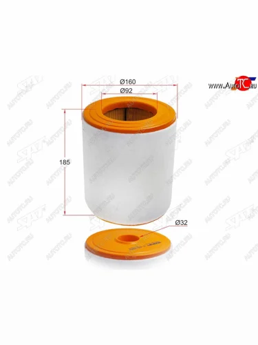 Фильтр воздушный SAT Audi A6 ( C7,  (C8) седан,  (C8) универсал) - A7  4G