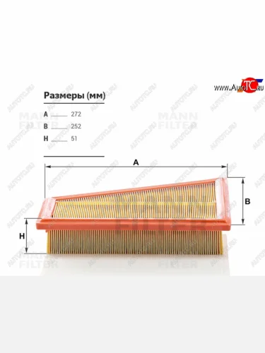 Фильтр воздушный MANN BMW 3 серия  F30 - 5 серия ( F11,  F10)
