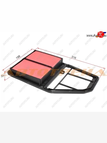 Фильтр воздушный MICRO Honda Civic ( ES,  EP,  EU,  FN,  FD,  FK,FN,  FB,  FC,  FK7) - Stream ( 1 RN2,RN4, RN1, RN3, RN5,  2 RN6,RN7, RN8, RN9)