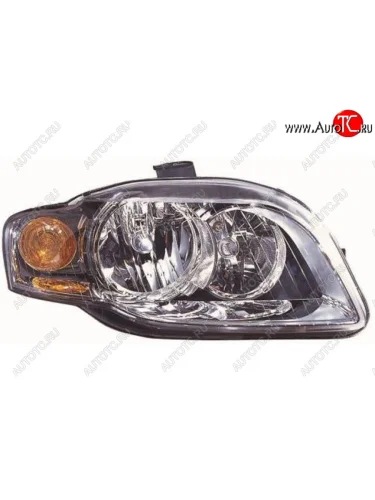 Правая фара (c электрокорректором) DEPO Audi A4 B7 седан (2004-2008)